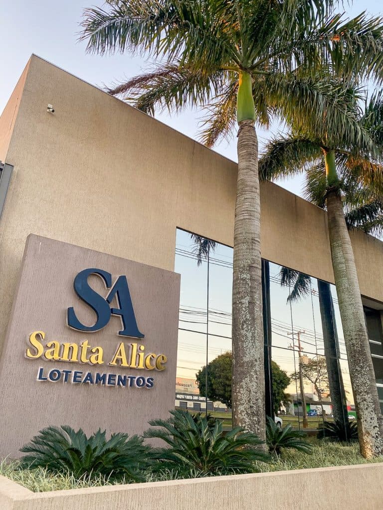 Sede da Santa Alice Loteamentos no Paraná